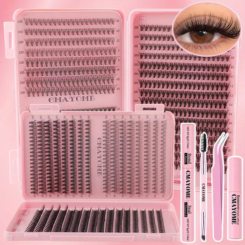 رموش تركيب cluster lashes AURA Beauty